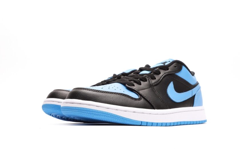 Air Jordan 1 Low Black University Blue - Image 5