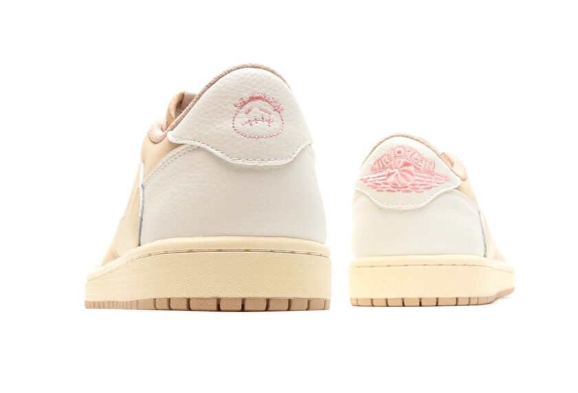 Travis Scott x Air Jordan 1 Low OG Sail Shy Pink - Image 6