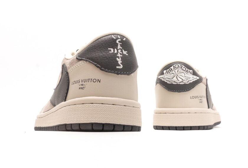 Custom Fragment  Air Jordan 1 Travis Scott x LV - Image 6