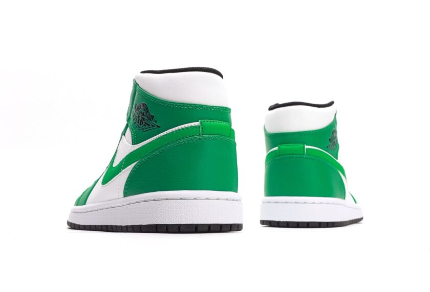 Air Jordan 1 Mid Lucky Green - Image 6