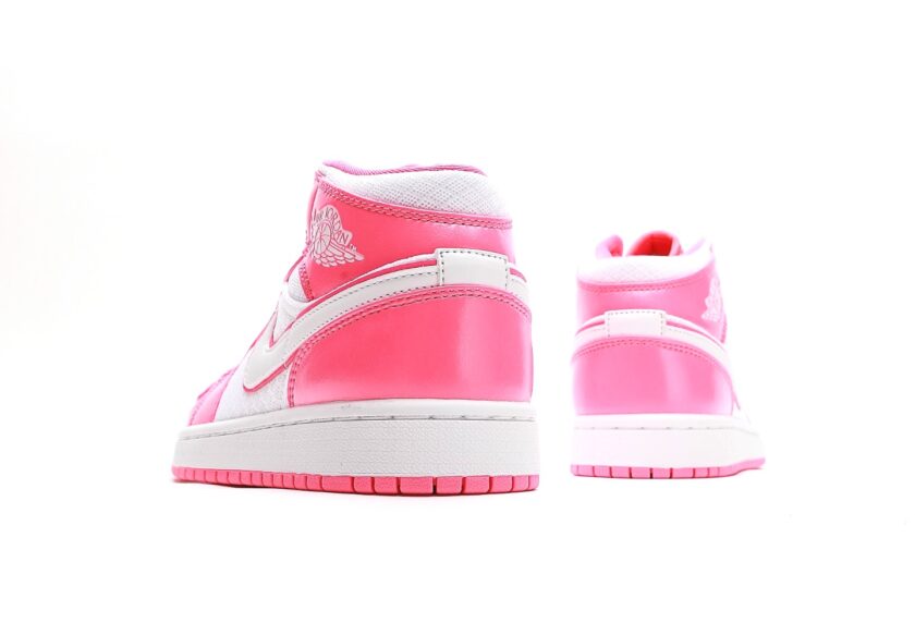 Air Jordan 1 Mid GS Hyper Pink - Image 6