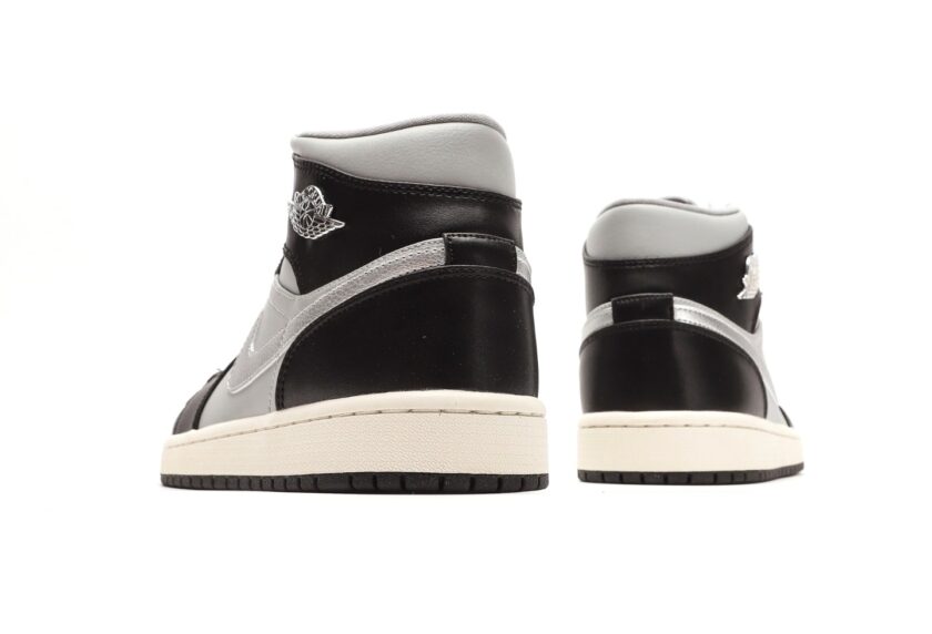 Air Jordan 1 Mid SE Black Chrome - Image 6