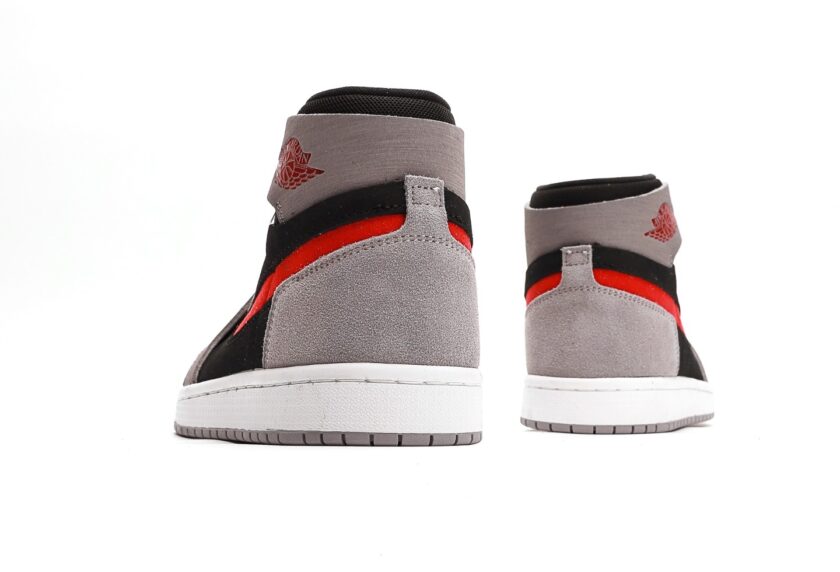 Air Jordan 1 High Zoom CMFT 2 Fire Red Cement Grey - Image 6