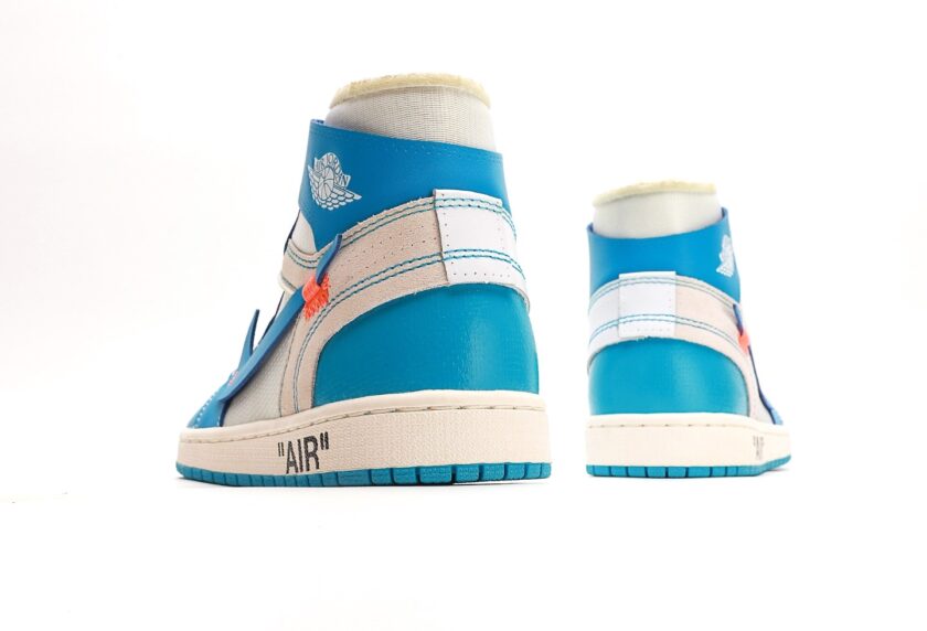 Off-White Air Jordan 1 Powder Blue - Image 6