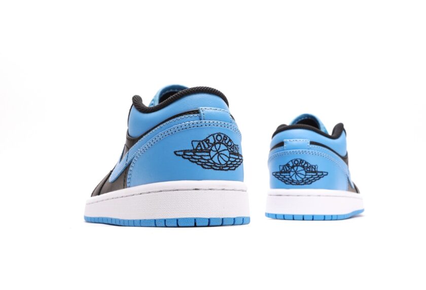 Air Jordan 1 Low Black University Blue - Image 6