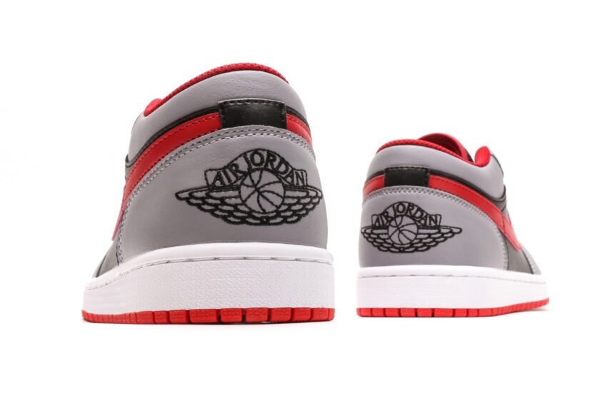 Air Jordan 1 Low "Black Cement/Fire Red" - Image 6