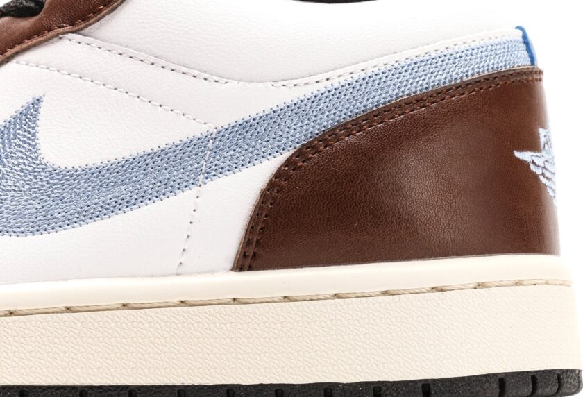 Air Jordan 1 Low SE 'Mocha Blue Grey' - Image 7