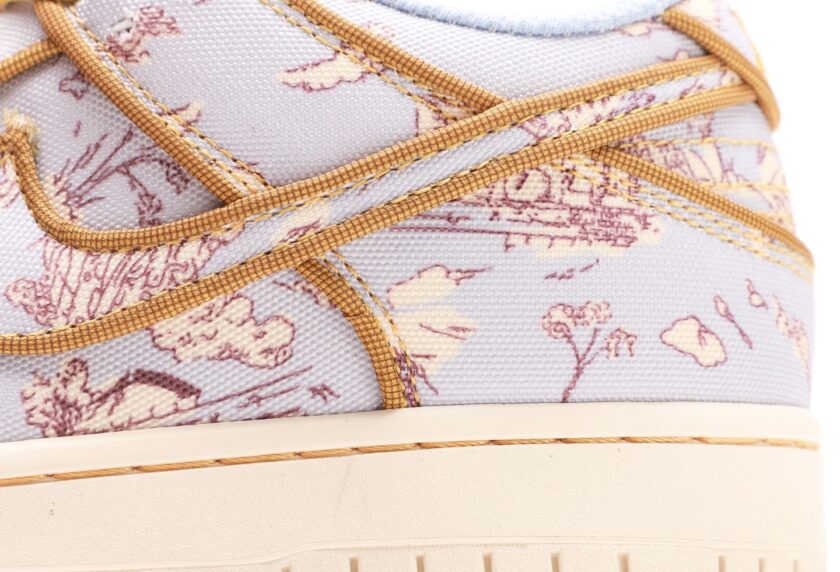 SB Dunk Low Pastoral Print - Image 7