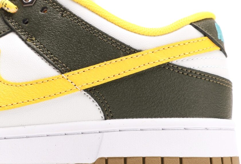 Dunk Low Cargo Khaki Vivid Sulfur - Image 7