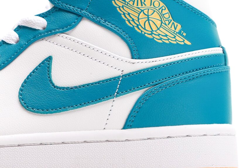 Air Jordan 1 Mid Aquatone - Image 7