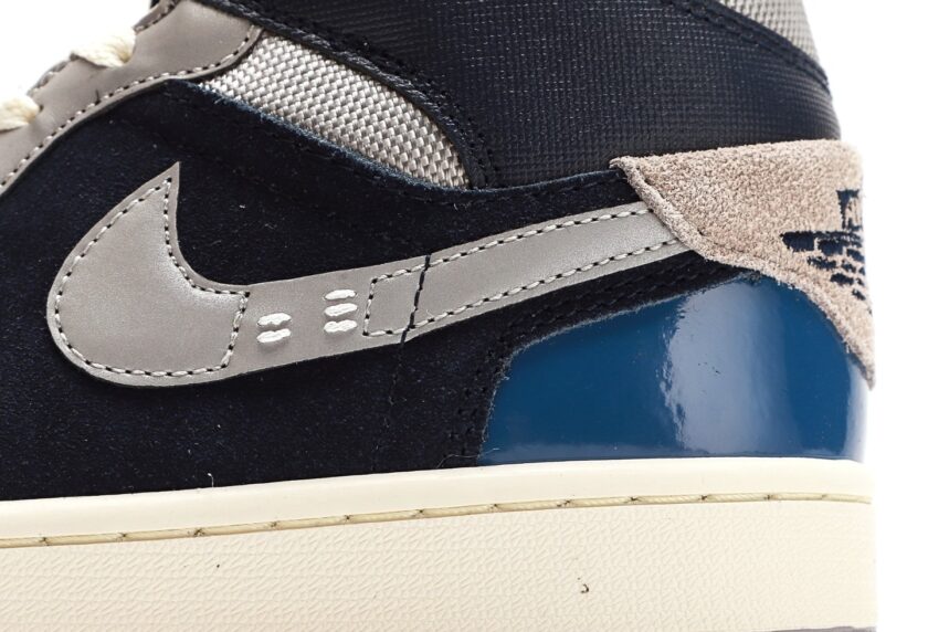 Air Jordan 1 Mid SE Craft Obsidian - Image 7