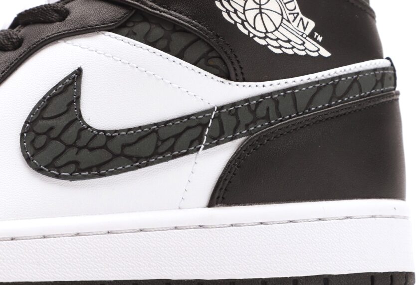 Air Jordan 1 Mid "Black Elephant" - Image 7