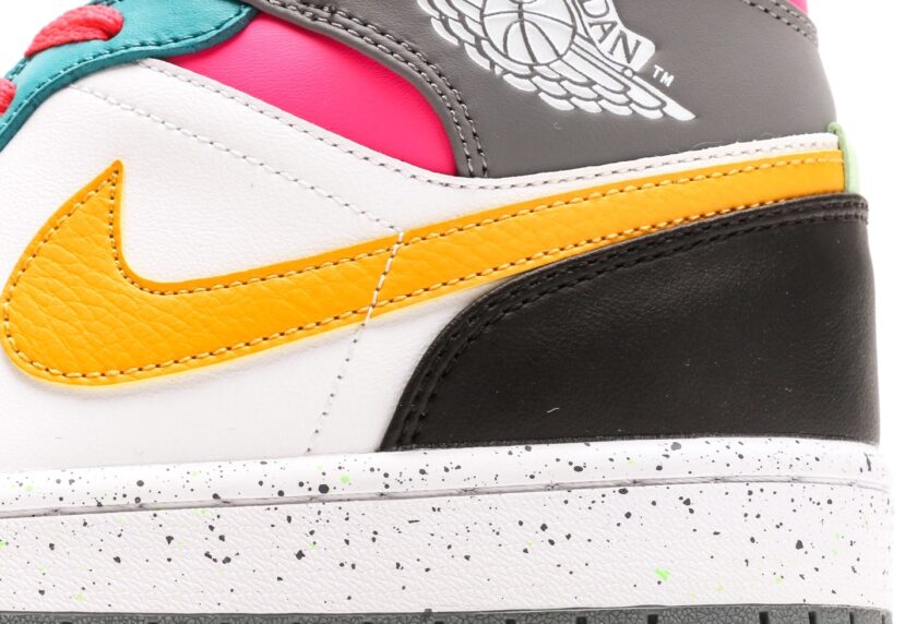 Air Jordan 1 Mid GS Multi-Color - Image 7