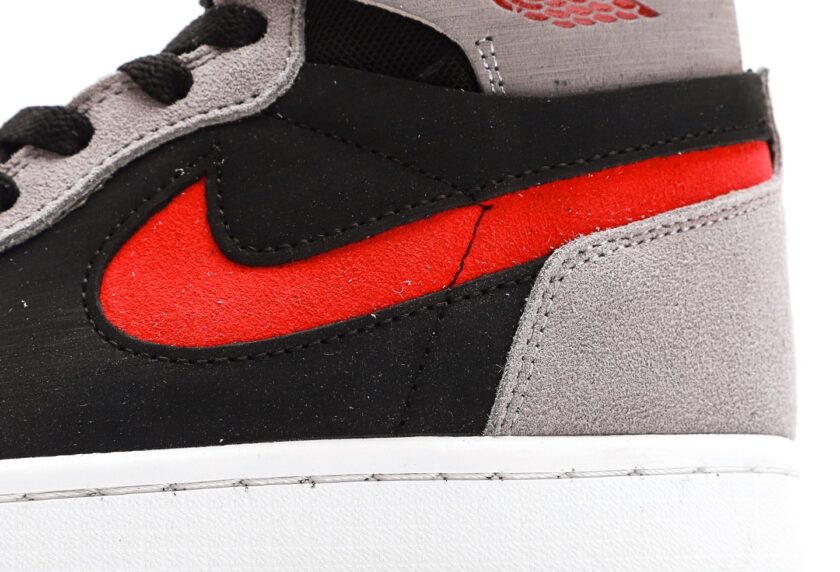 Air Jordan 1 High Zoom CMFT 2 Fire Red Cement Grey - Image 7