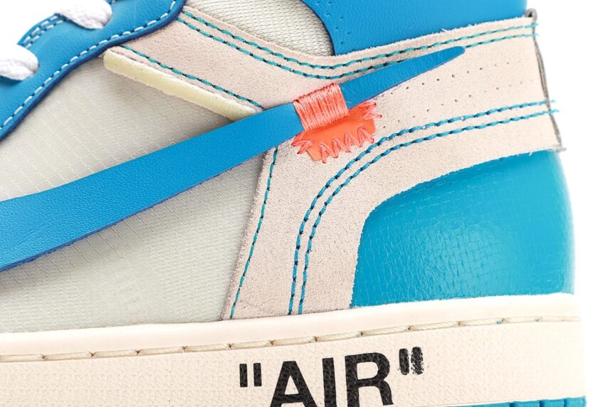 Off-White Air Jordan 1 Powder Blue - Image 7