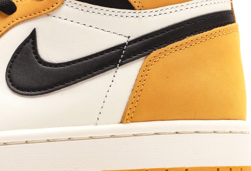 Air Jordan 1 Yellow Ochre [PK GOD] - Image 7