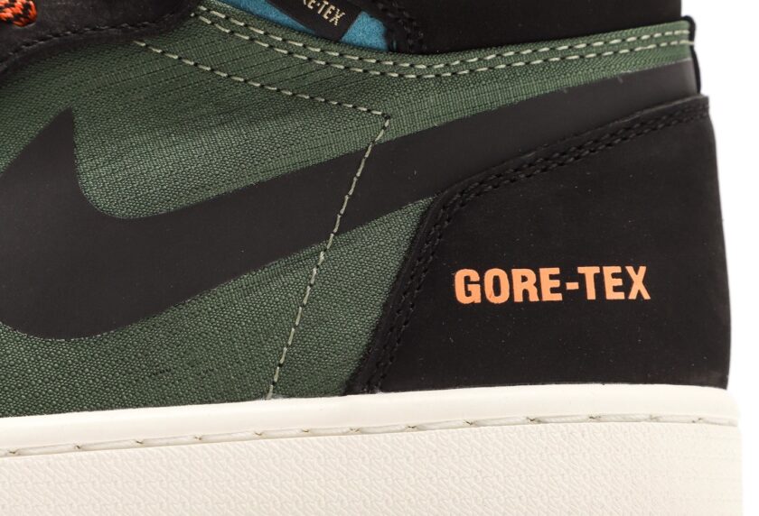 Air Jordan 1 High Element GORE-TEX "Black/Olive" - Image 7