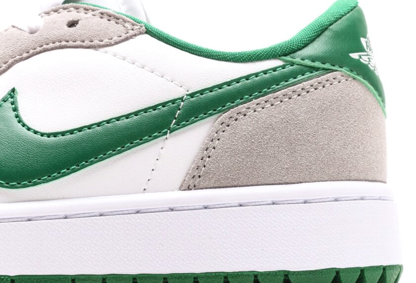 Air Jordan 1 Golf "Pine Green/Light Smoke Grey" - Image 7