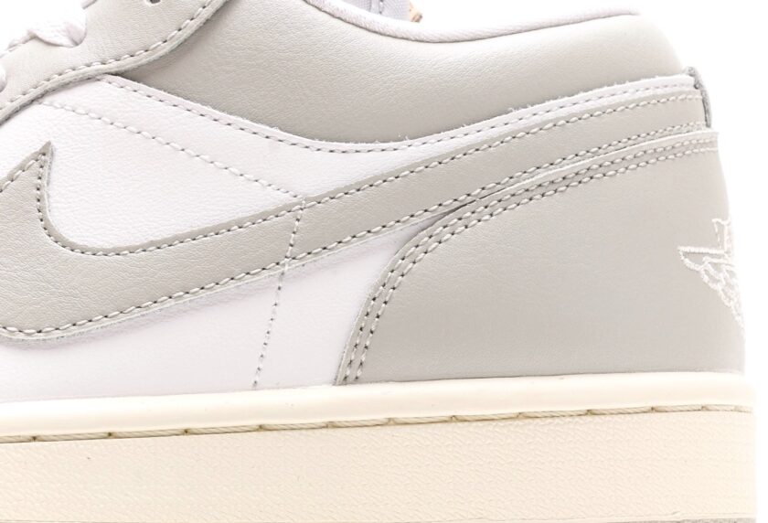 Air Jordan 1 Low "Light Grey/Sail" - Image 7