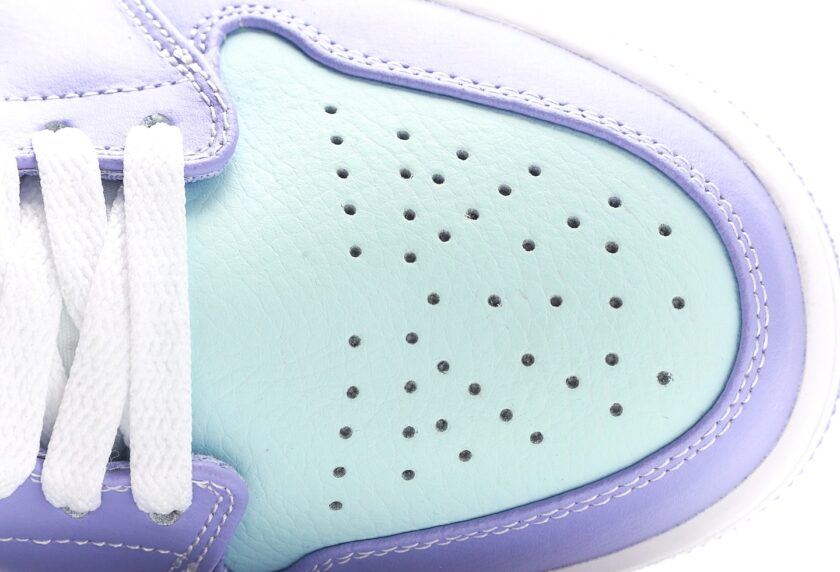 Air Jordan 1 Mid Purple Aqua - Image 8