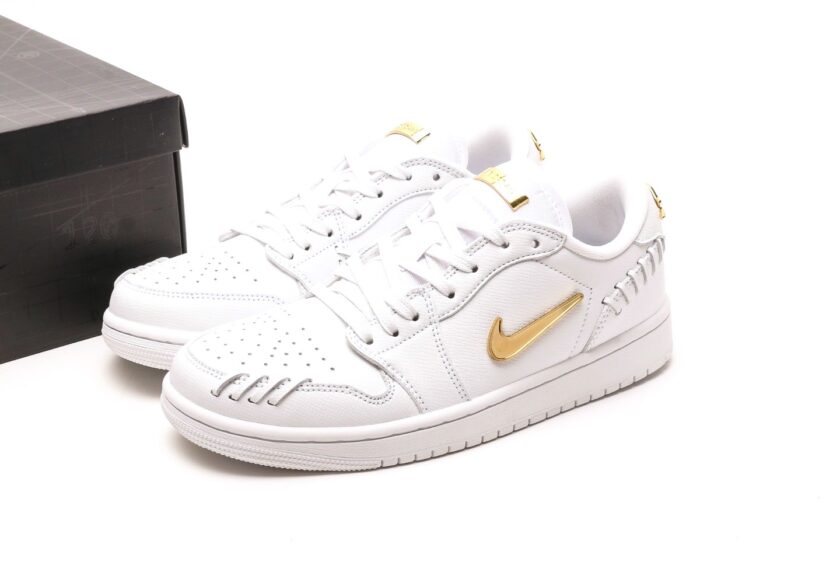 Air Jordan 1 Low Method of Make 'Sail White' - Image 9