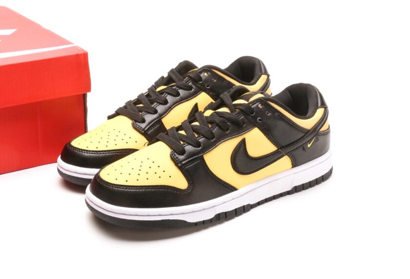 Dunk Low "Black/University Gold" - Image 9