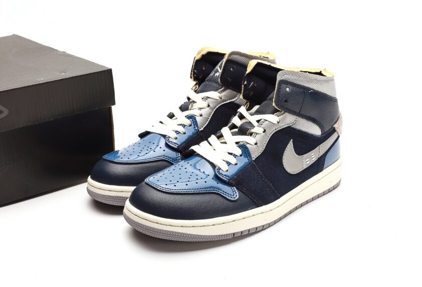 Air Jordan 1 Mid SE Craft Obsidian - Image 9