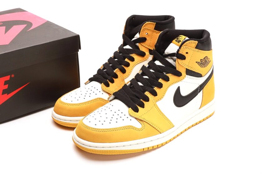 Air Jordan 1 Yellow Ochre - Image 9