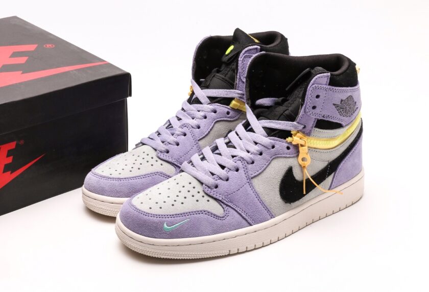 Air Jordan 1 Switch Purple Pulse [PK GOD] - Image 9