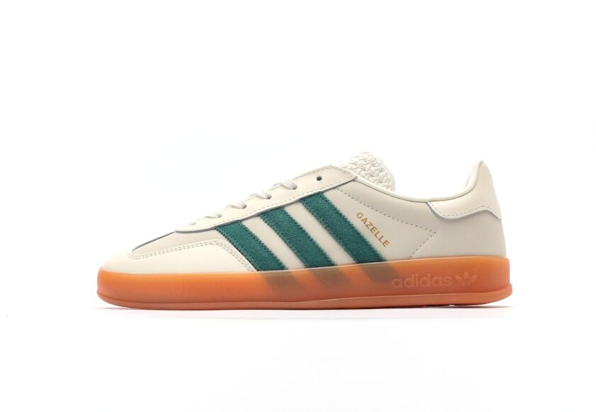 Gazelle Indoor "Off White/Dark Green"