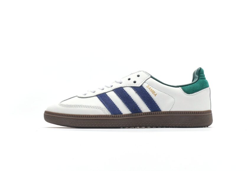 Samba OG 'White Navy Collegiate Green"