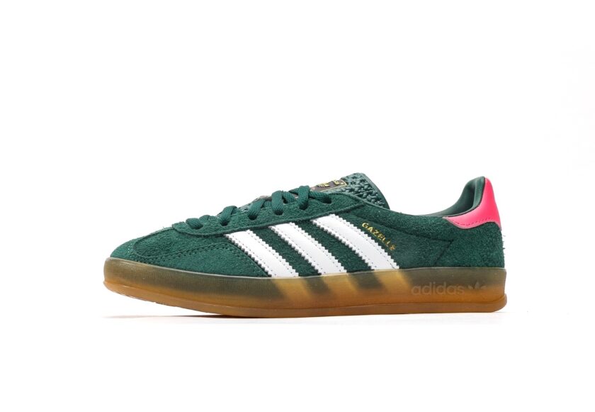 Gazelle Indoor Collegiate Green Lucid Pink