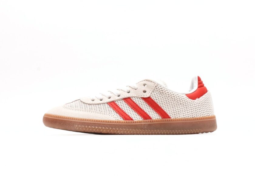 Samba OG "Crystal White Preloved Red"