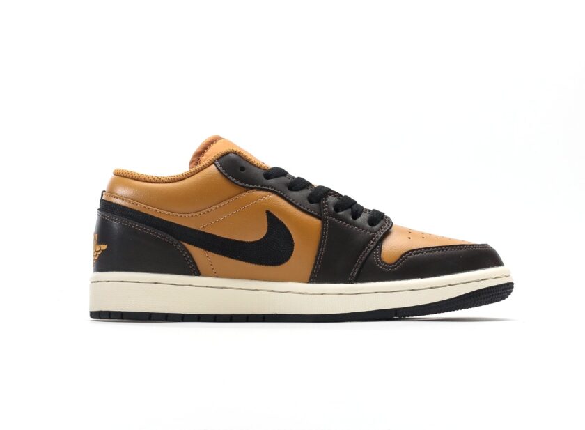 Air Jordan 1 Low Flax Baroque Brown - Image 2