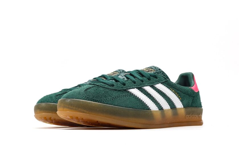 Gazelle Indoor Collegiate Green Lucid Pink - Image 5