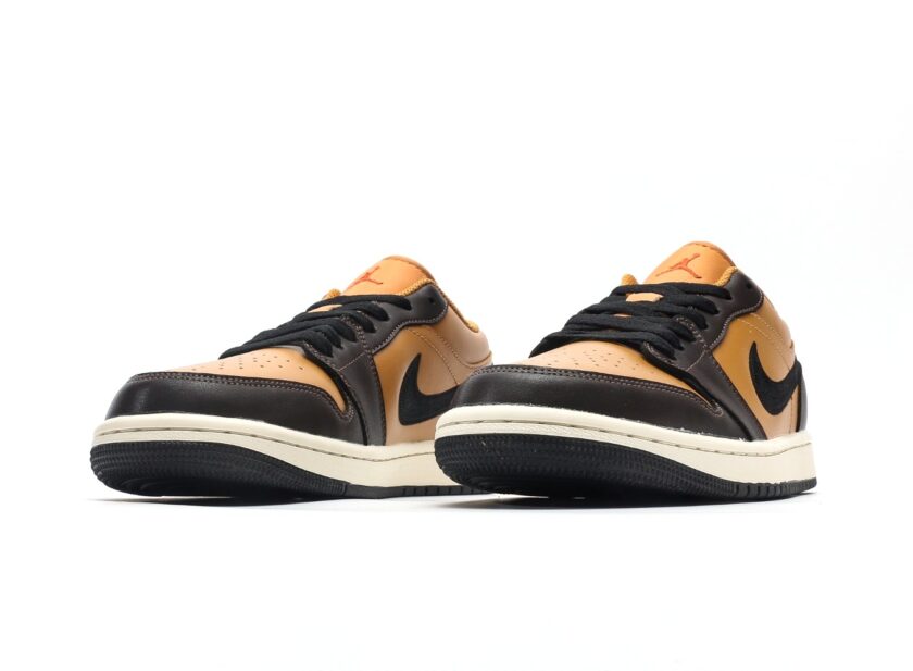 Air Jordan 1 Low Flax Baroque Brown - Image 5