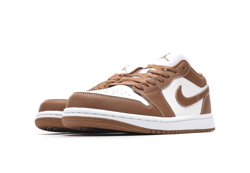 Air Jordan 1 Low Women's "Archaeo Brown/White" - Image 5