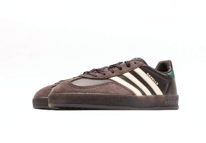 Gazelle Indoor Leather "Black Brown Green" - Image 5