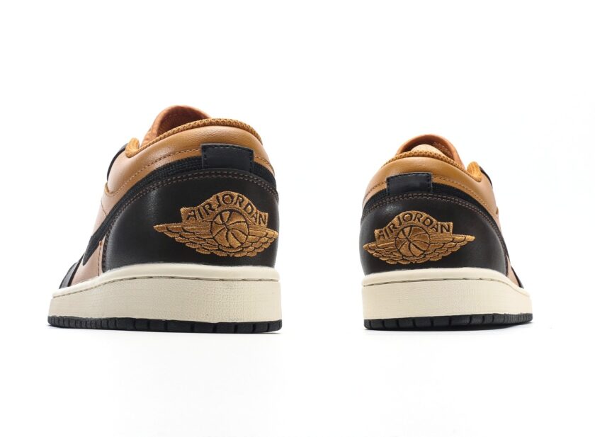 Air Jordan 1 Low Flax Baroque Brown - Image 6