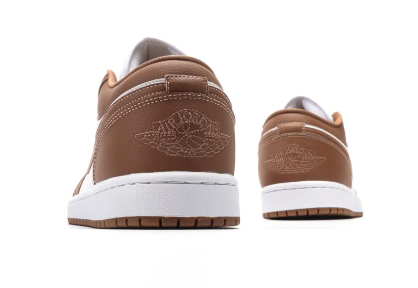 Air Jordan 1 Low Women's "Archaeo Brown/White" - Image 6