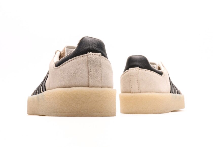 Ronnie Fieg x Clarks x 8th Street Samba "Kithmas - White Black" - Image 6