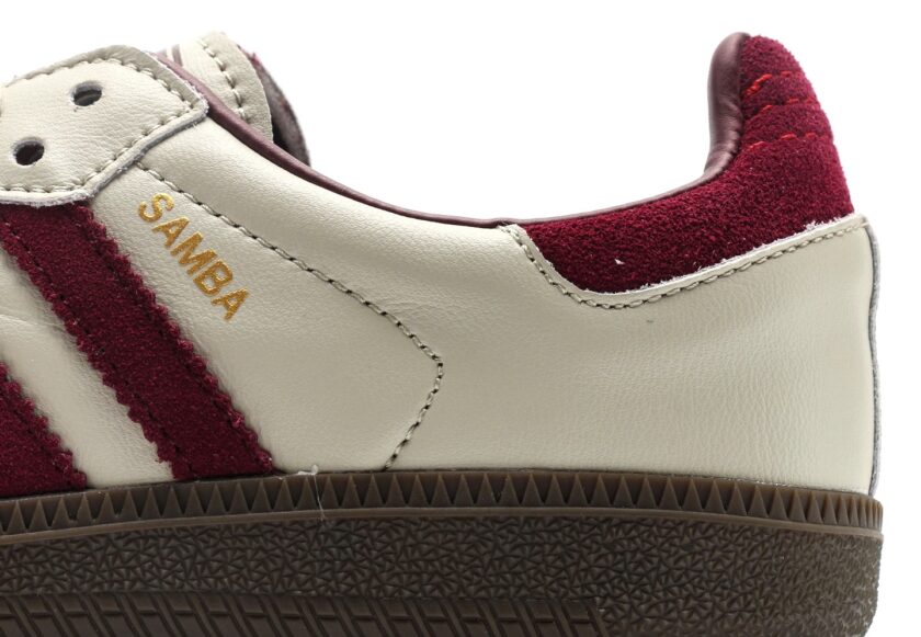 Samba OG "Putty Grey Maroon" - Image 7