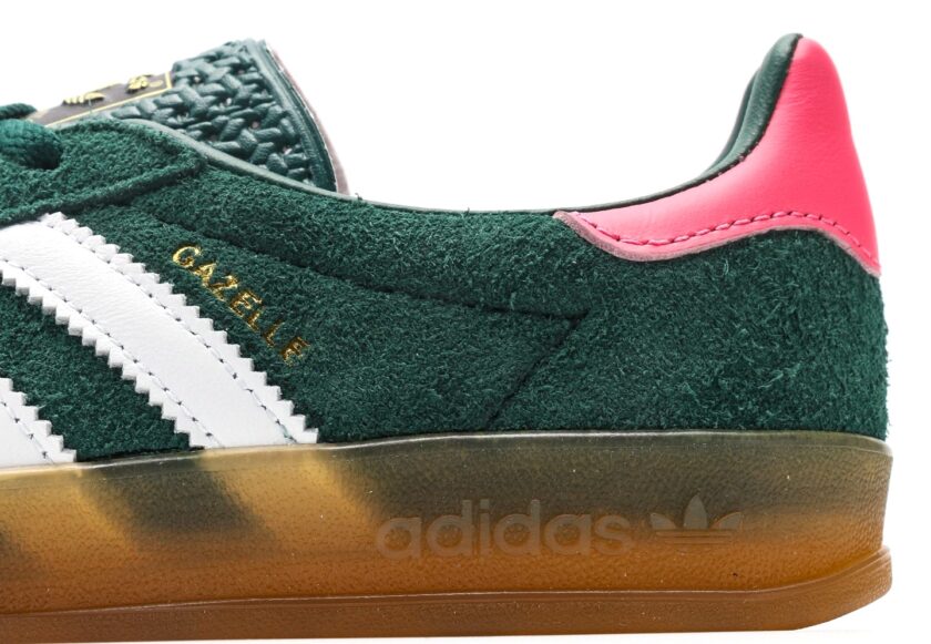 Gazelle Indoor Collegiate Green Lucid Pink - Image 7