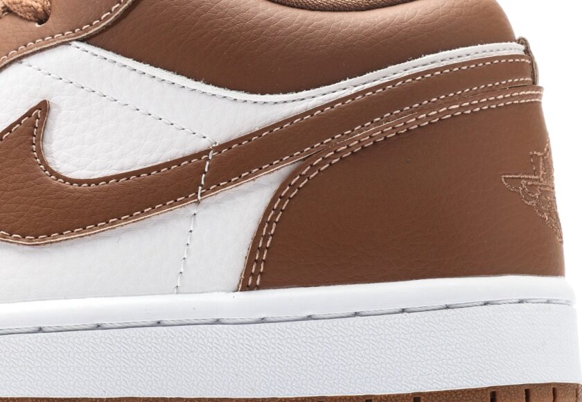 Air Jordan 1 Low Women's "Archaeo Brown/White" - Image 7