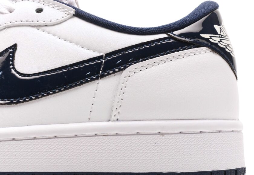 Air Jordan 1 Low 85 Metallic Navy - Image 7