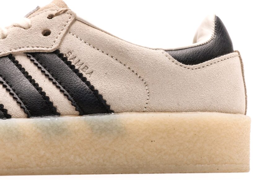 Ronnie Fieg x Clarks x 8th Street Samba "Kithmas - White Black" - Image 7