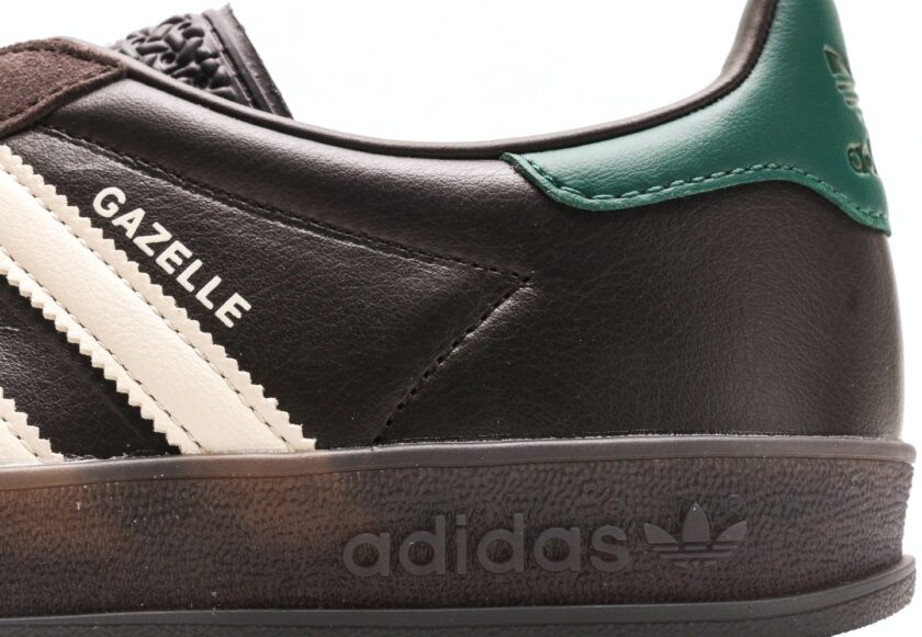 Gazelle Indoor Leather "Black Brown Green" - Image 7