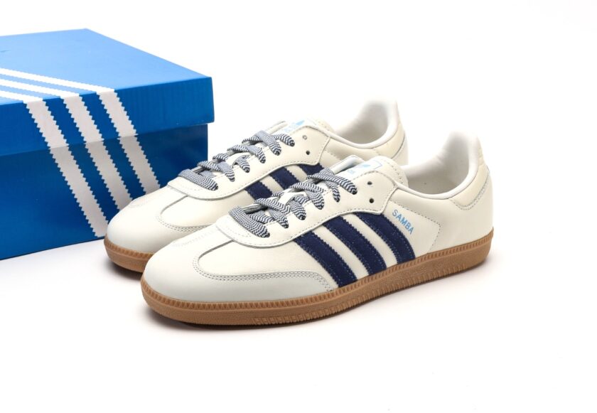 Samba OG "Off White & Dark Blue" - Image 9