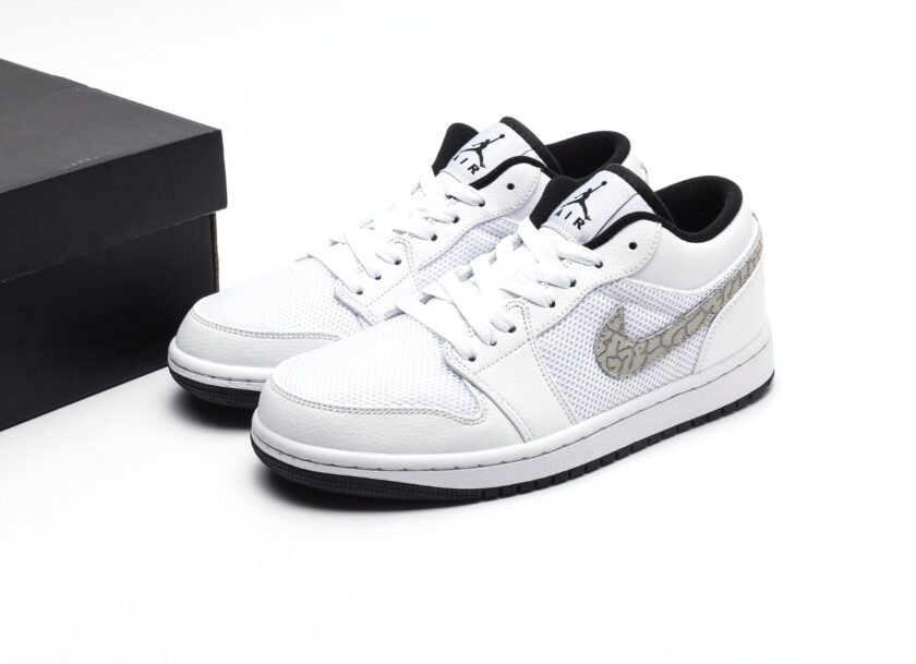 Air Jordan 1 Phat Low "White Anthracite" - Image 9